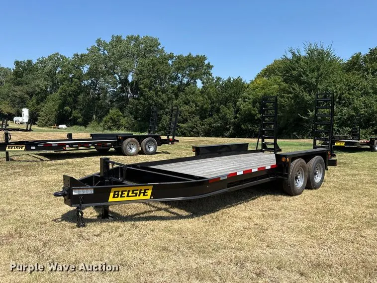 2025 Belshe WB14 equipment trailer