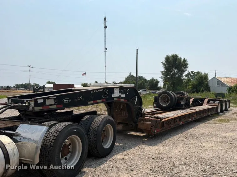 2010 Etnyre PRTN55ETD3-R4A lowboy equipment trailer