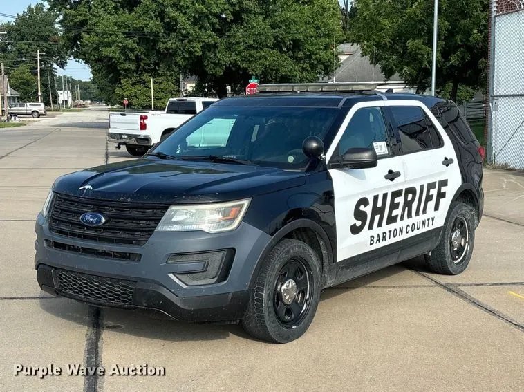2016 Ford Explorer Police Interceptor SUV