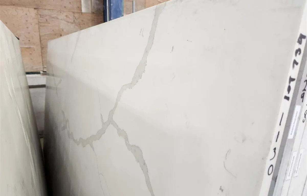 (4) White Modeled Quartz Slab
UNRESERVED
