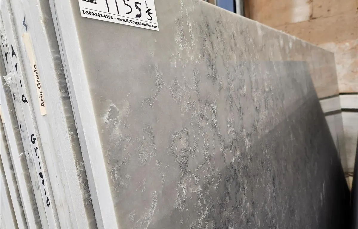 (5) Aria Grigio Quartz Slabs
UNRESERVED