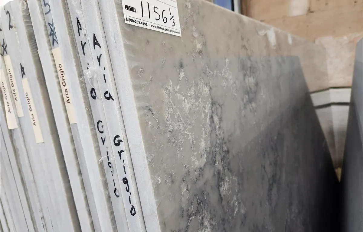 (5) Aria Grigio Quartz Slabs
UNRESERVED