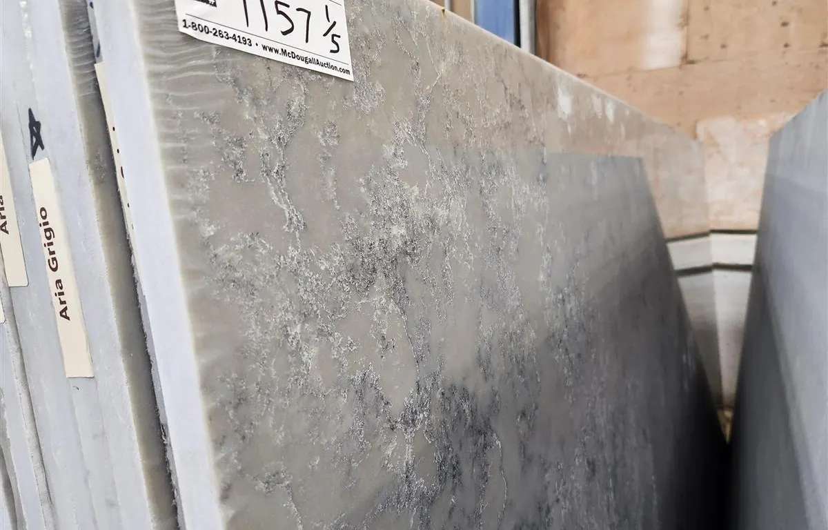 (5) Aria Grigio Quartz Slabs
UNRESERVED
