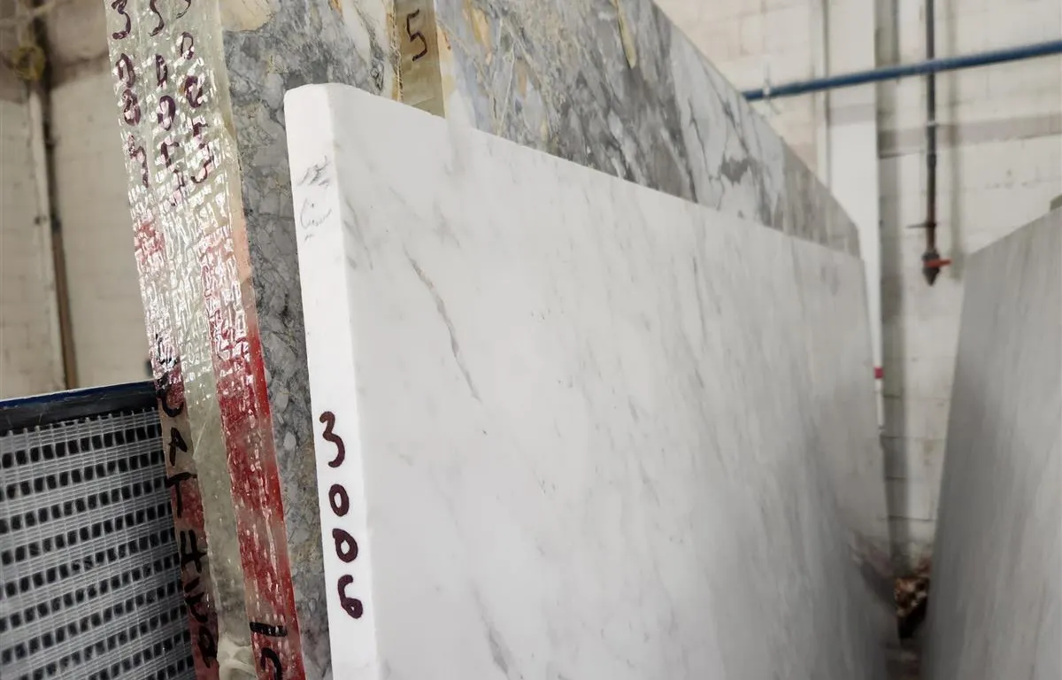 (5) White Marble Slabs
UNRESERVED
