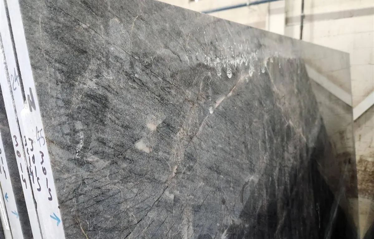 (3) Elegant Grey Polished Marble Slabs
UNRESERVED