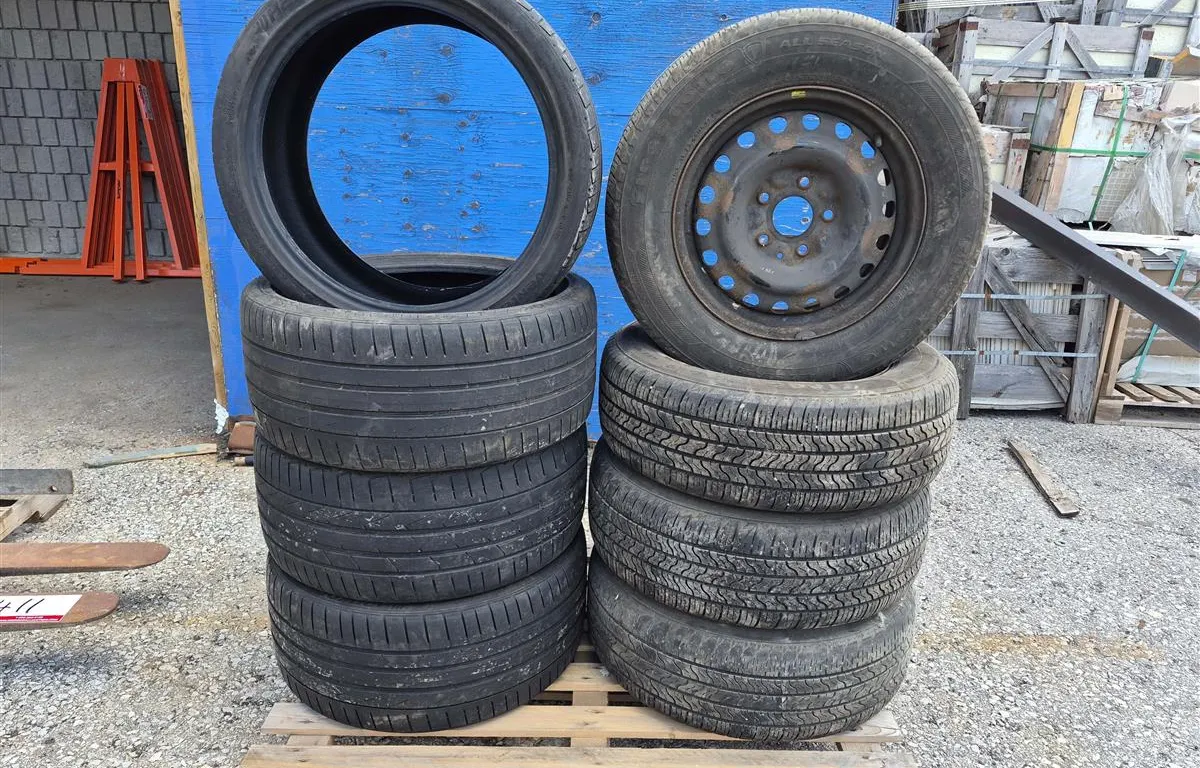 Assorted Passenger Tires w/ Mounted Steel Wheels
UNRESERVED