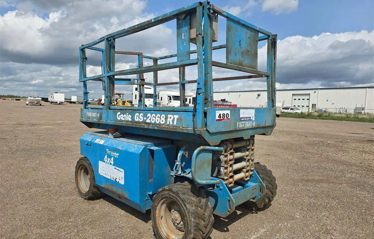 2003 Genie GS-2668 RT 4x4 Scissor Lift
UNRESERVED