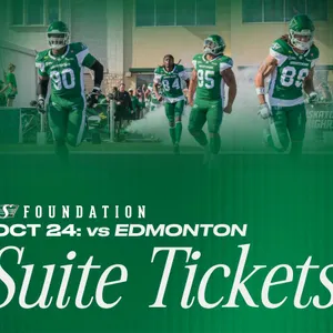 Suite Tickets for October 24th Game vs Edmonton
 UNRESERVED