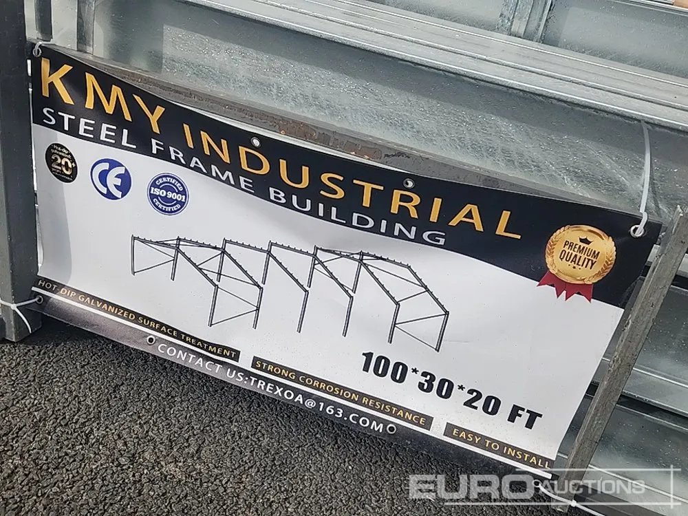 Unused 2026 KMY Industrial 100'x30'x20'