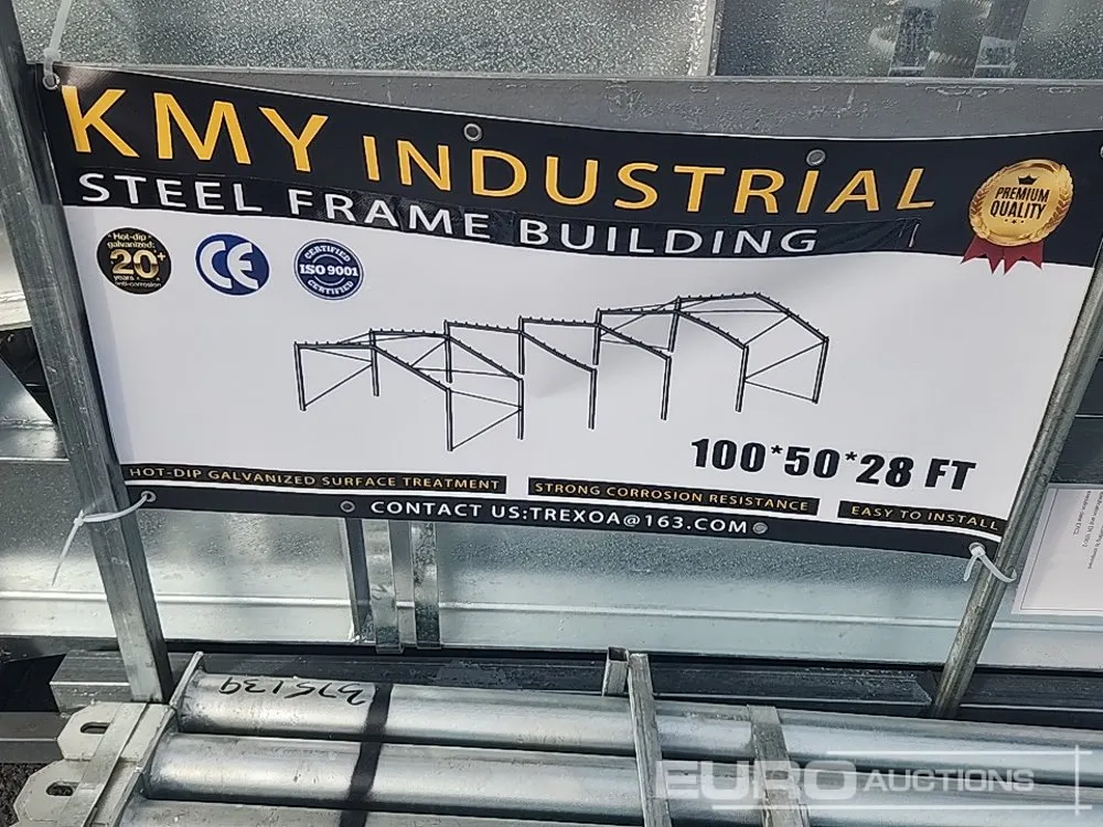 Unused 2026 KMY Industrial 100X50X28'