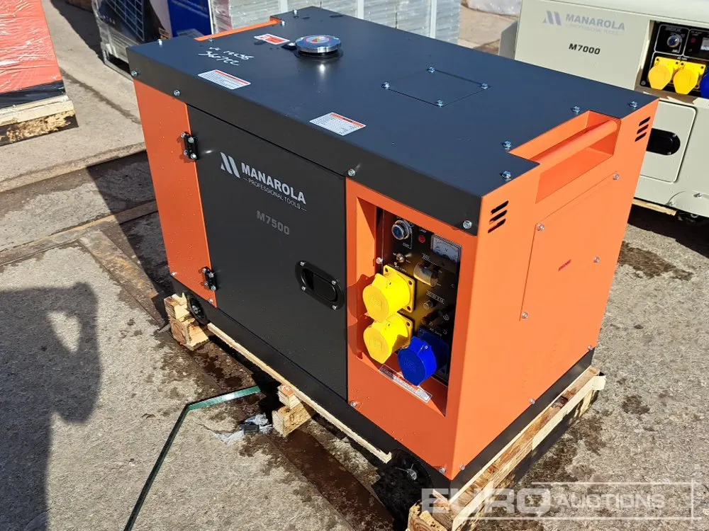 Unused Manarola 8Kva Super Silent Diesel Generator