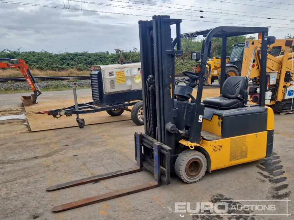2008 Artison FTB 18.45, 1.7Ton Electric Forklift, 3 Stage Mast, Freelift Mast, Sideshift, Forks (Flat Battery)