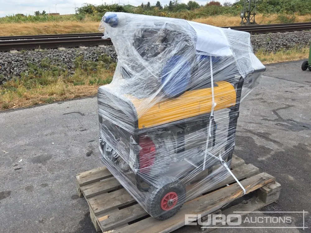 Pallet of Pramac 7 kVA Generator + Preassure Washer