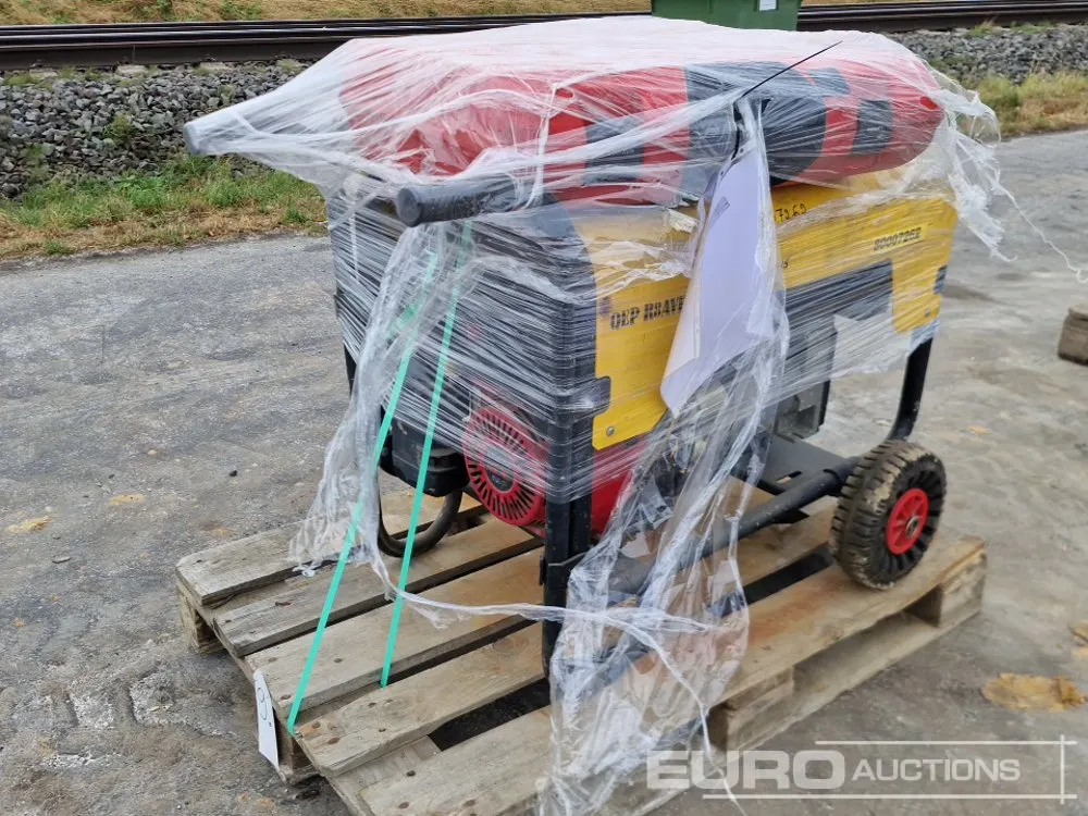 Pallet of Atlas Copco QEP R8AVR Generator + Hilti TE800