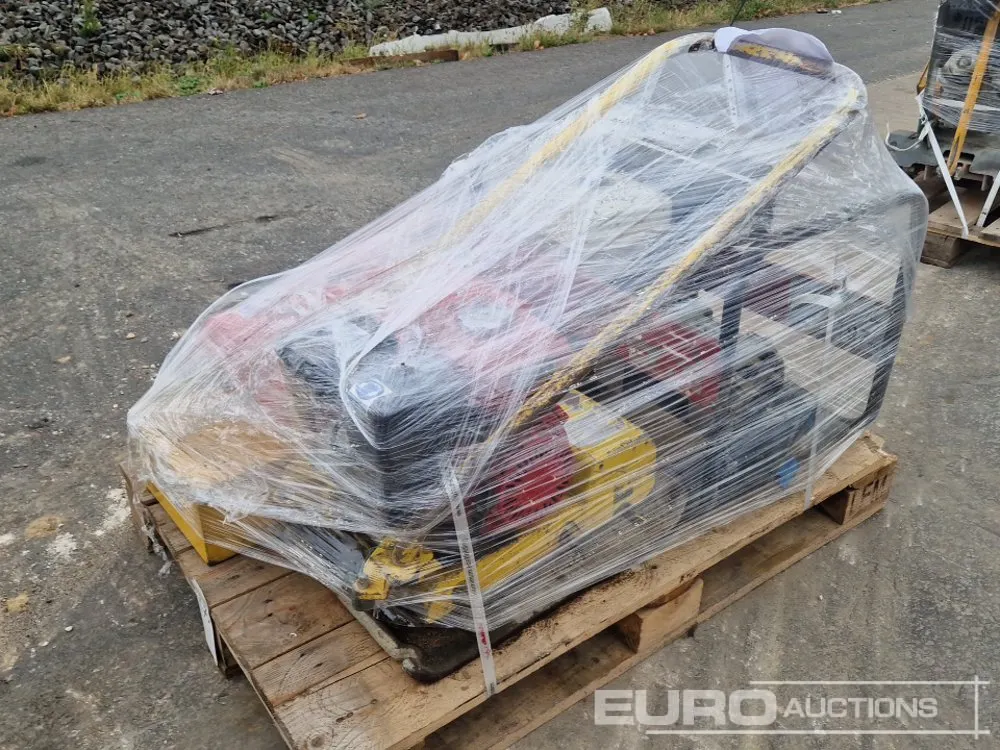 Pallet of Weber CF1, FH5001 Generator, Core Drill, Wrench
