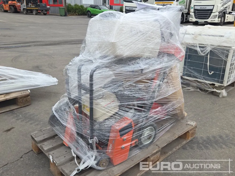Pallet of Assorted Electric Tools & Asphalt Saw