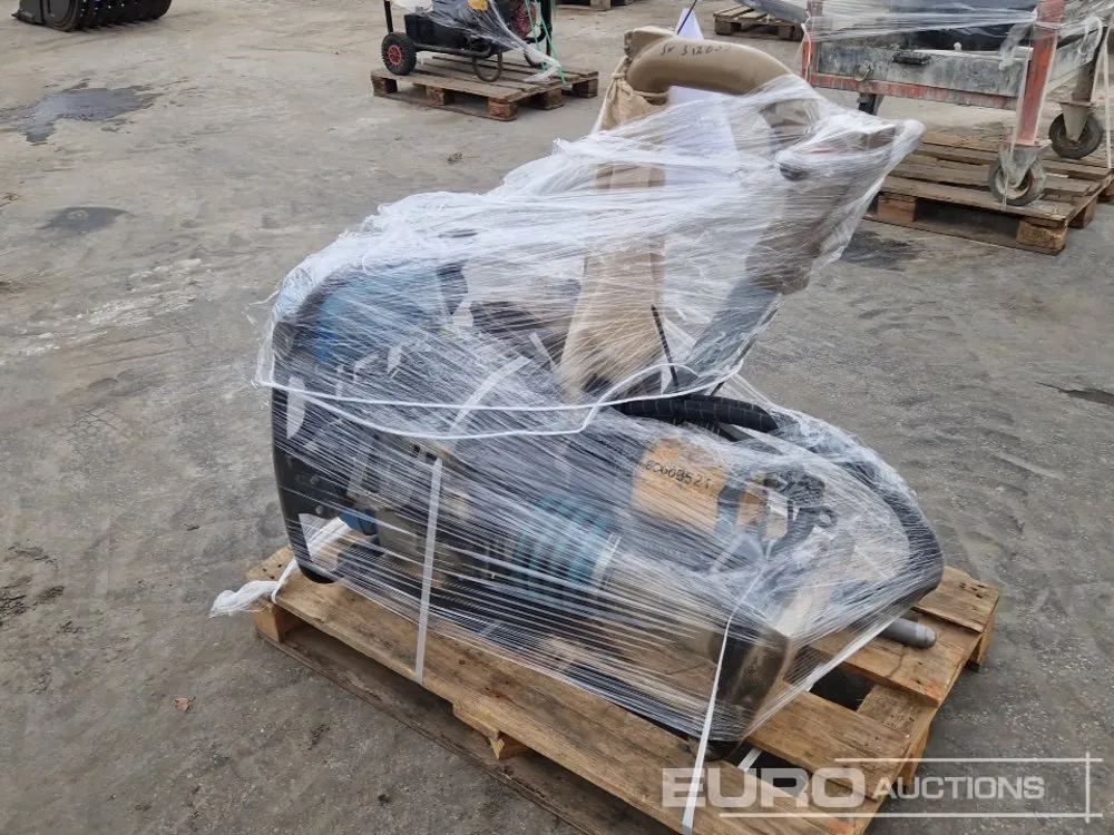 Pallet of AX38 Poker, Weber SRV620 Rammer, Belt Grinder