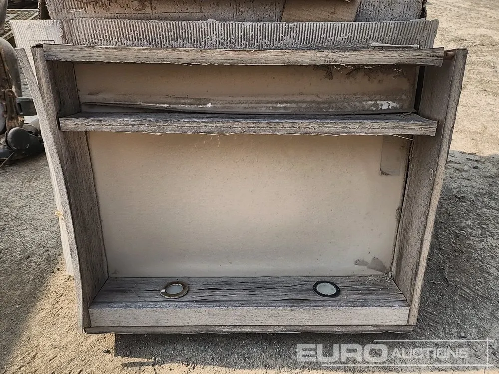 Unused Wall Mountable Storage Cabinet c/w Mirror, LED Lights (10 of)
