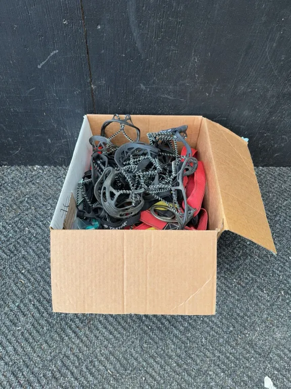 Yaktrax Traction Devices, Safety Harnesses, And Brass Ball Valve