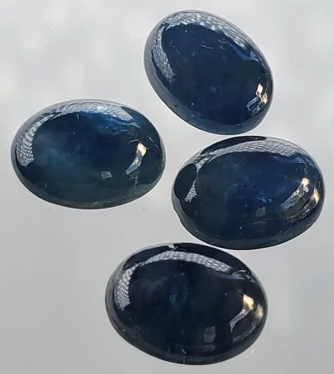 Blue Sapphire Set (9 ct total, 8×6×4.2 mm)