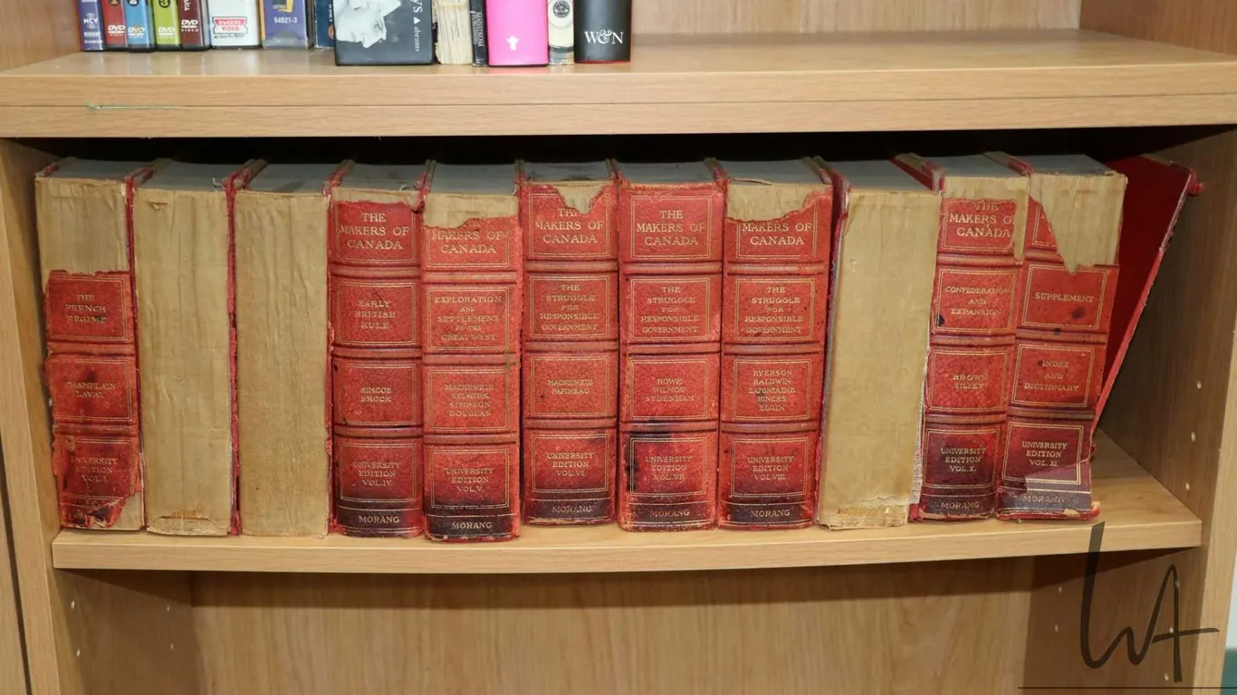 Ten volumes of "The Makers of Canada"