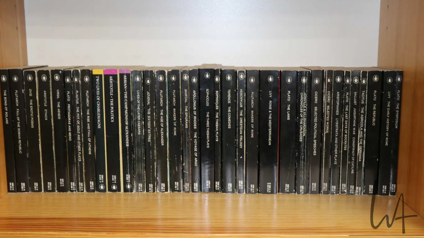 Large selection of Penguin Publishing paperback history books, various genres