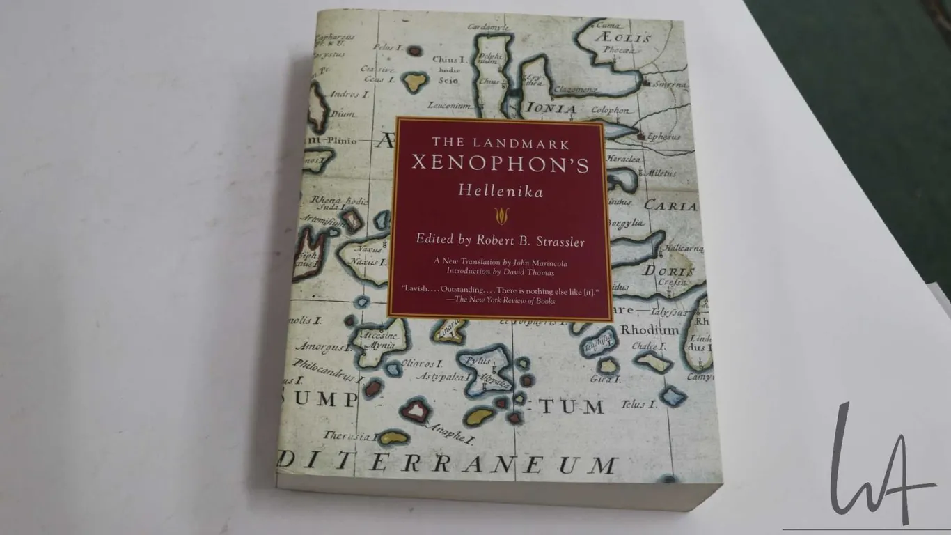 Softcover, " The Landmark Xenophon's Hellinka" by Robert B. Strassler