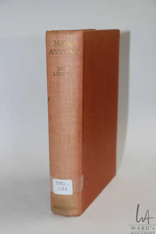 Hardcover, "Marc Antony" by Jacky Lindsay