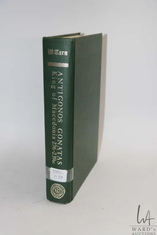 Hardcover, " Antigonos Gonatas: King of Macedonia 276-239 BC" by William Woodthorpe Tarn