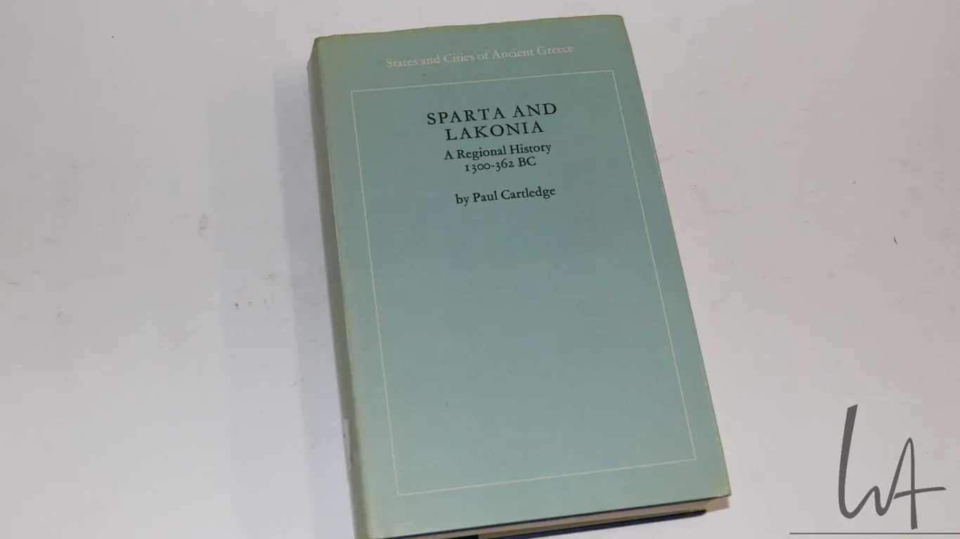 Hardcover, " Sparta and Lakonia" by Paul Cartledge