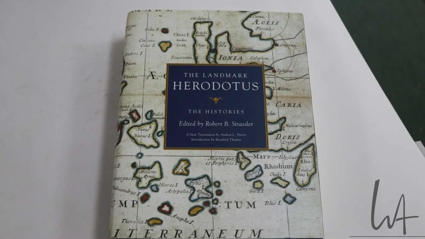 Hardcover, "The Landmark Herodotus" By Robert B. Strassler
