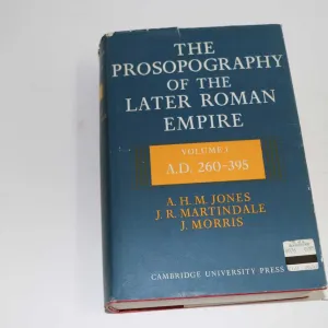 Hardcover "The Prospography of the Later Roman Empire: Vol. I A.D 260-395" by A.H. M. Jones, J.R. Ma
