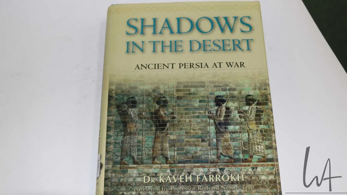 Hardcover "Shadows in the Desert" Dr. Kaveh Farrokh