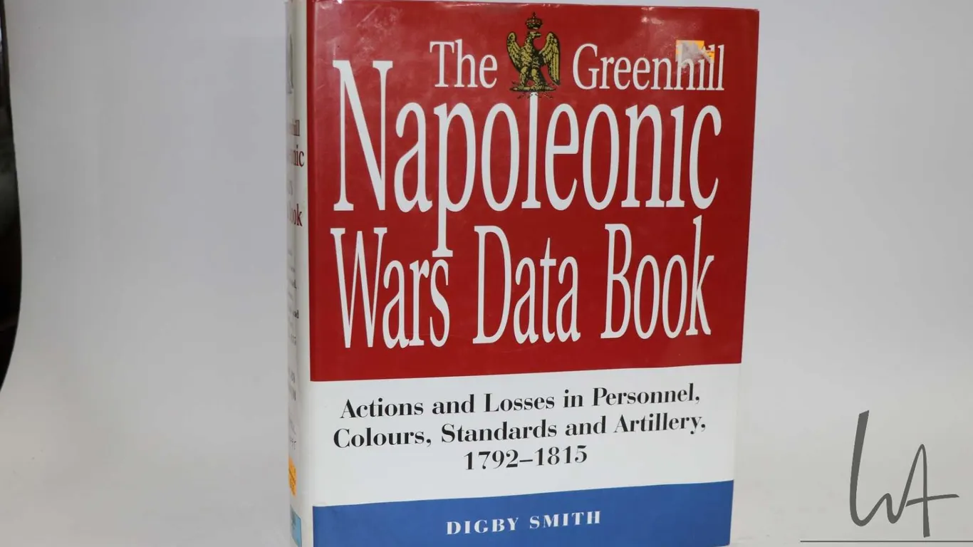 Hardcover, " The Greenhill Napoleonic Wars Data Book; Actions and Losses in Personnel, Colours, Stan