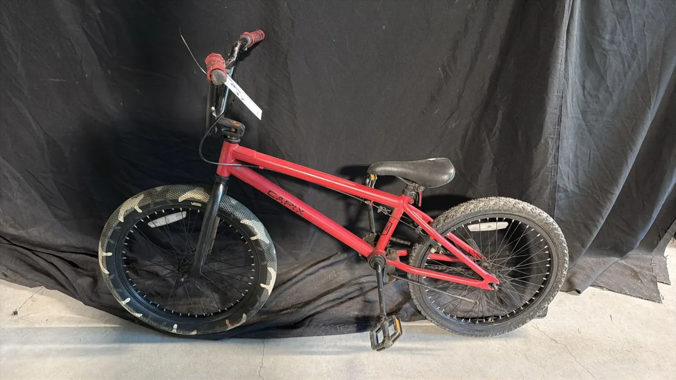 CAPIX RED 1-SPEED BMX BICYCLE