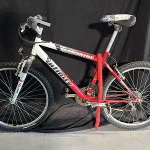 TELLURIDE INFINITY RED/WHITE 21-SPEED MOUNTAIN BICYCLE