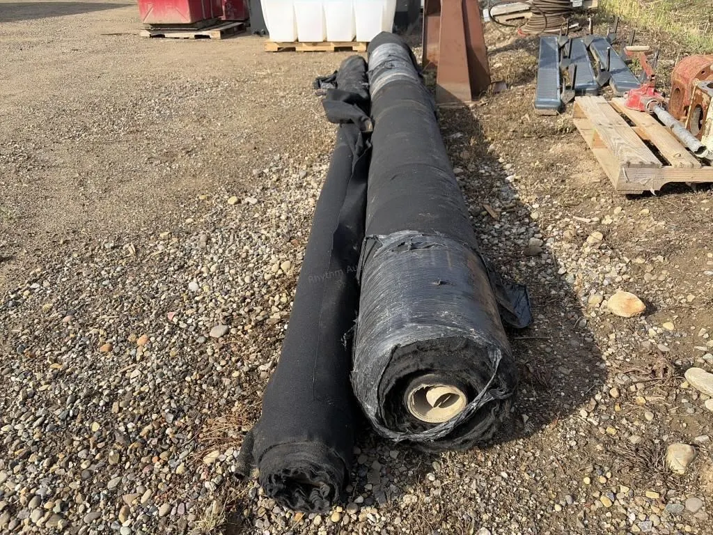 Two Rolls of Road Filter Cloth