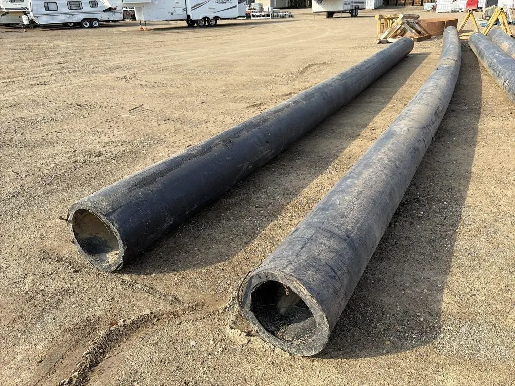 Two Hdpe Pipe - Approx 12 Inch x 30 Ft
