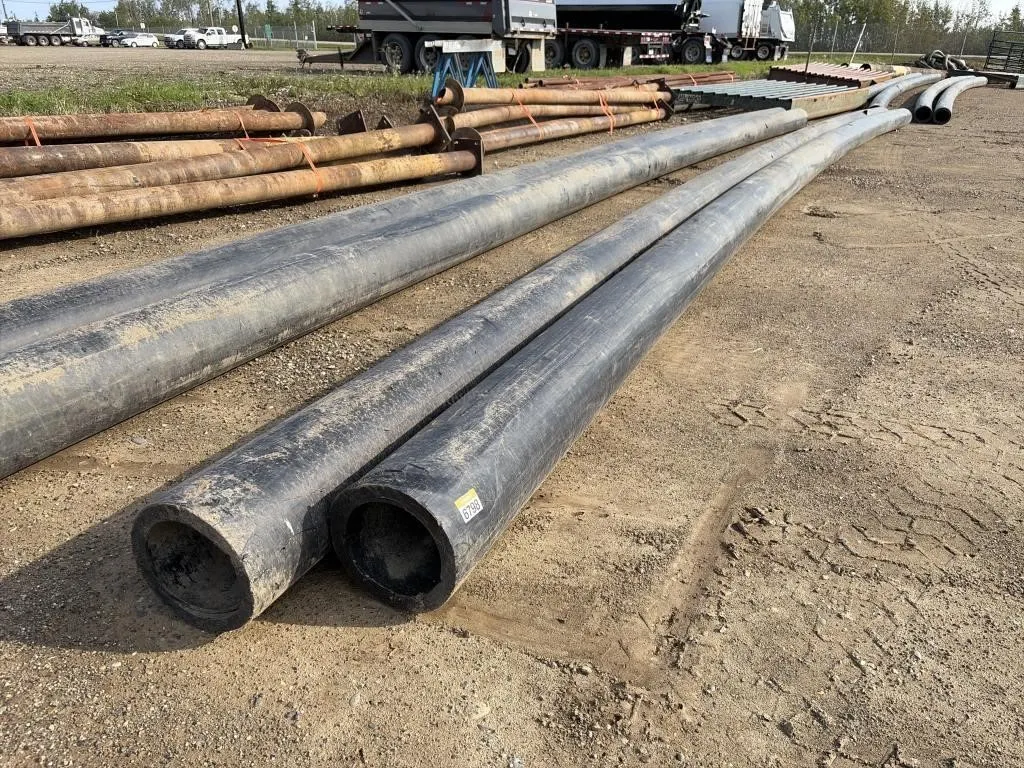 Two 12 Inch x 50 Ft Hdpe Pipe