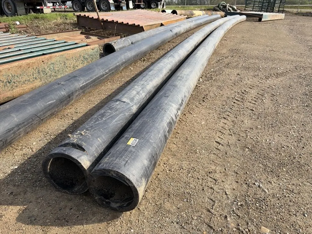 Two 12 Inch x 50 Ft Hdpe Pipe