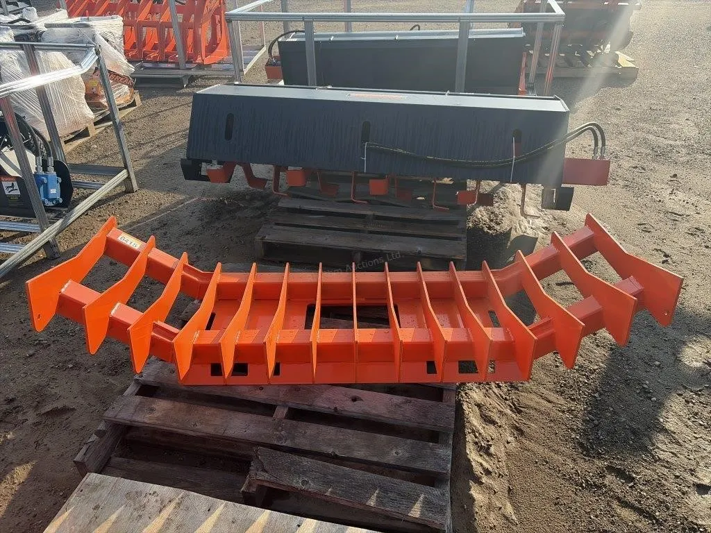 2026 Unused Pabreak Skid Steer Root Rake