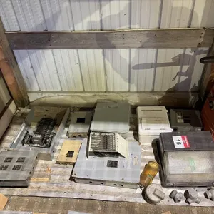Assortment of Breaker Panels & Lights