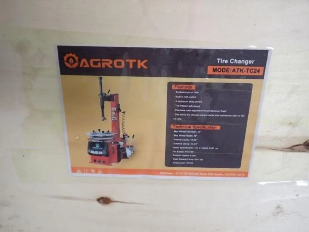 UNUSED 2026 AGT ATK-TC24 Tire Changer