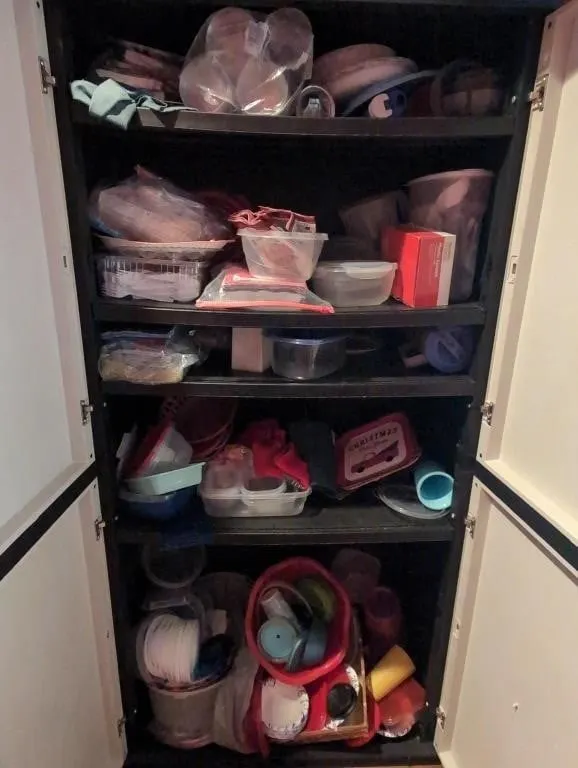 Plastic ware and disposable utensils, plates,
