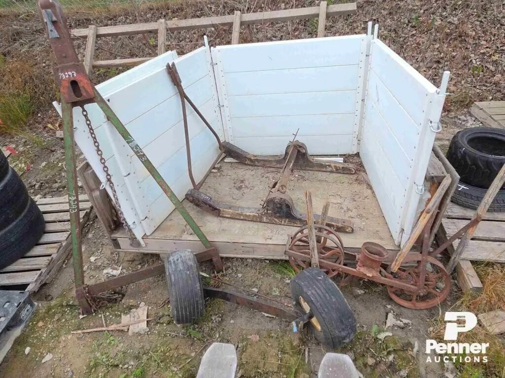 Seeder, Sleigh Undercarriage, Axle & Tongue