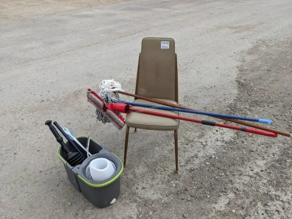 *OS Chair + Cleaning Equipment (Mop, Etc...)