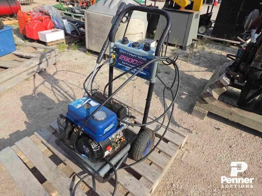 Simoniz 2900 PSI 6.5HP Gas Pressure Washer