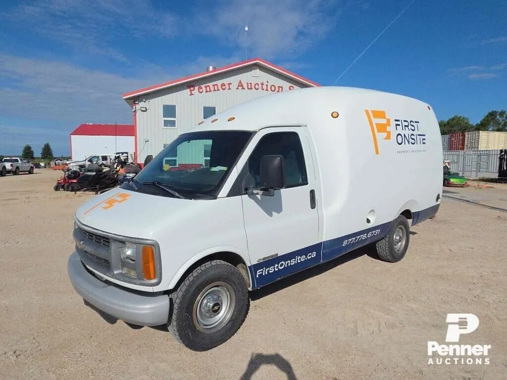 2002 Chevrolet Express Cargo Van 3500 6.5L Diesel