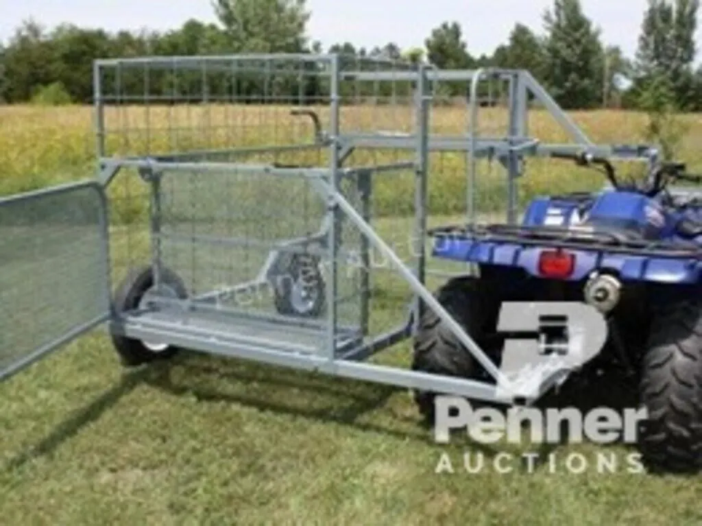 Unused Safety Zone ATV Calf Catcher