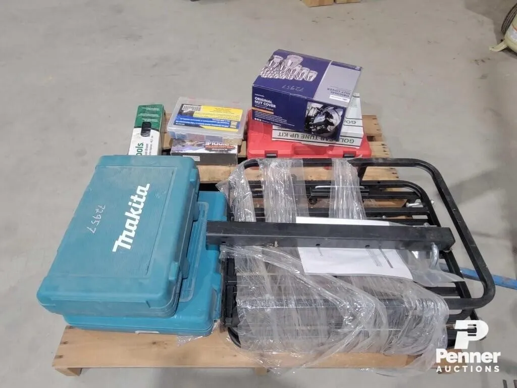 Unused Cargo Carrier,Brake Cyl Adapter,etc